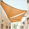 ColourTree 22' x 22' x 22' Sand Beige Sun Shade Sail Triangle CTSLT22 by ColourTree