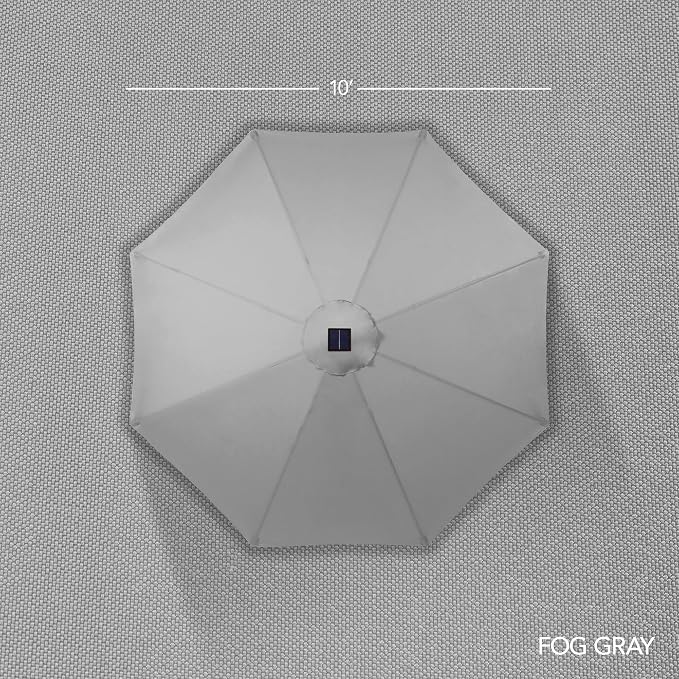 Best Choice Products 10ft Offset Cantilever Hanging Market Patio Umbrella - Image 8