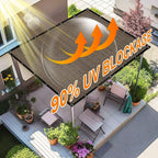 90% Sun Shade Cloth, 10 x 10 FT Pergola Shade Cover Canopy - Image 3