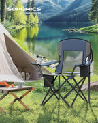 SONGMICS Camping Chair, Folding Oversized Chair, Comfortable and Heavy-Duty - Image 2