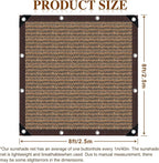 80% Garden Shade Cloth Sun Shade Fabric – UV Resistant Durable Sunblock Netting - Image 2