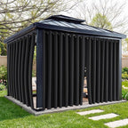RYB HOME Fade-Resistant Extra Wide Outdoor Curtains by RYBHOME