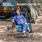 Timber Ridge Oversized Zero Gravity Chair, 33In Wide XXL Zero Gravity Reclining - Image 5