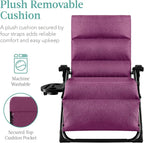 Best Choice Products Oversized Zero Gravity Chair, Folding Outdoor Patio - Image 3