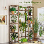 GENTINGBRO Plant Stand Indoor Outdoor 62.2“ Tall Plant Shelf Large Tiered - Image 2