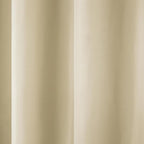 TOWN & COUNTRY BASICS Outdoor Curtain Natural Solid Heavyweight | 54"W x 108"L - Image 4