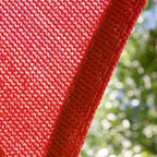 Amgo Custom Size 17' x 19' x 25.5' Red Right Triangle Sun Shade Sail UPF50+ - Image 9