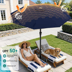 9 FT Patio Umbrella for Outdoor, Outdoor Table Umbrella - Image 4