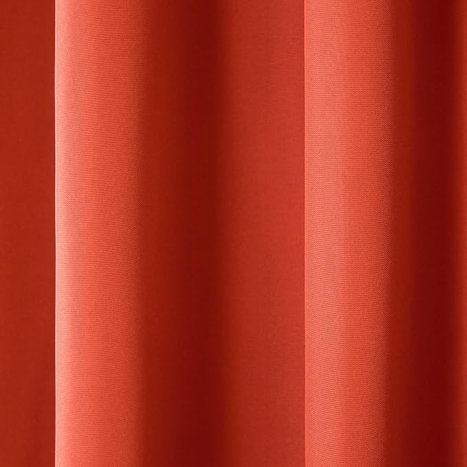 TOWN & COUNTRY BASICS Cabana Solid Heavyweight Indoor Outdoor Curtains - Image 4