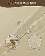 HolidayIdeas Outdoor Patio Curtains Waterproof - Image 5