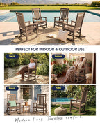 Oversized Outdoor Rocking Chair - Image 8