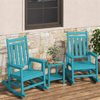HDPE Rocking Chair Outdoor Set of 2 by Garvee