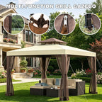 Outdoor Gazebo for Patio, 10×10 Canopy Tent - Image 5