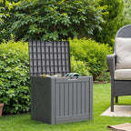 Flamaker Resin Deck Box 40 Gallon Waterproof Outdoor Storage Box | Indoor - Image 3
