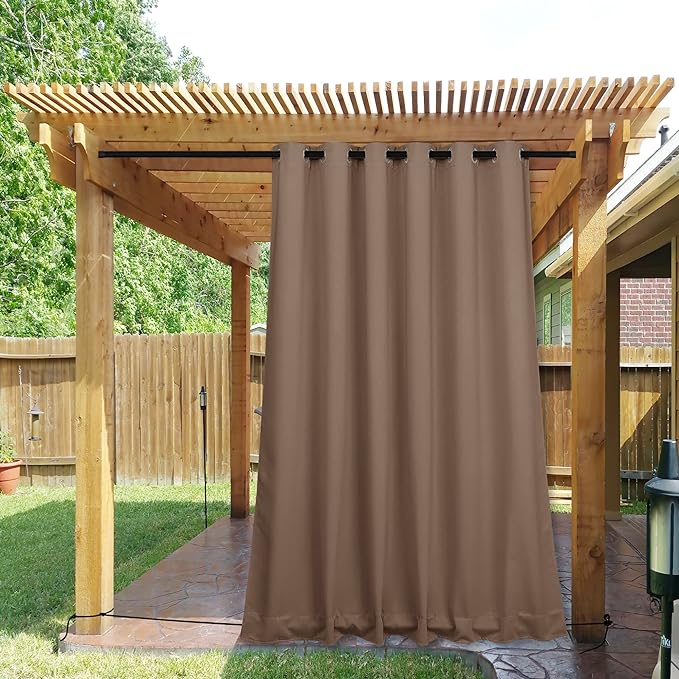 NICETOWN 2 Panels Weighted Blackout Curtains by NICETOWN