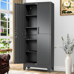 GAIOUS Tall Metal Storage Cabinet by GAIOUS