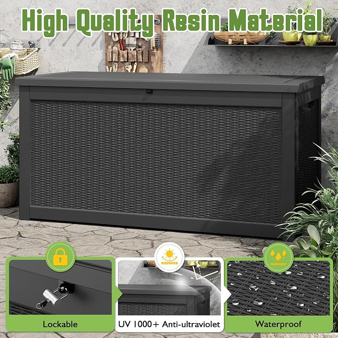 Outdoor Storage Waterproof Deck Box - Image 3