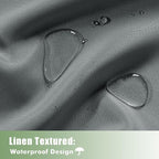 HolidayIdeas Waterproof Outdoor Curtains - Image 2