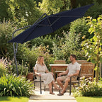 10FT Outdoor Offset Umbrella, Cantilever Patio Umbrella - Image 7