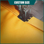 Royal Shade 9' x 15' x 17.5' Yellow Triangle Waterproof Sun Shade Sail Order to - Image 5