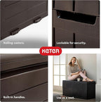 Keter Marvel 71 Gal Outdoor Storage Box - Image 5