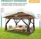 COBIZI 10x15 FT Pop up Gazebo on Clearance - Image 4