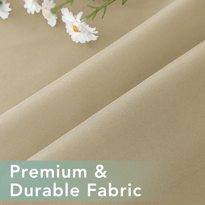 Patio Curtains Outdoor Waterproof 6 Panels, Porch Sun Shade | Weatherproof & - Image 6