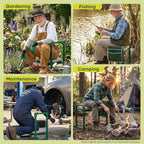 Saker Garden Kneeler and Seat Foldable Gardening Stool - Image 9