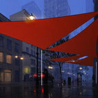 Royal Shade 11' x 18' x 21.1' Red Triangle Waterproof Sun Shade Sail Order to - Image 7