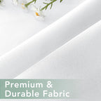 Outdoor Curtains for Patio Waterproof 6 Panels, Porch Sun Shade | Weatherproof - Image 6