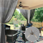 RYB HOME Mosquito Netting Outdoor Curtains - Image 2