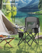 SONGMICS Camping Chair, Folding Oversized Chair, Comfortable and Heavy-Duty - Image 3
