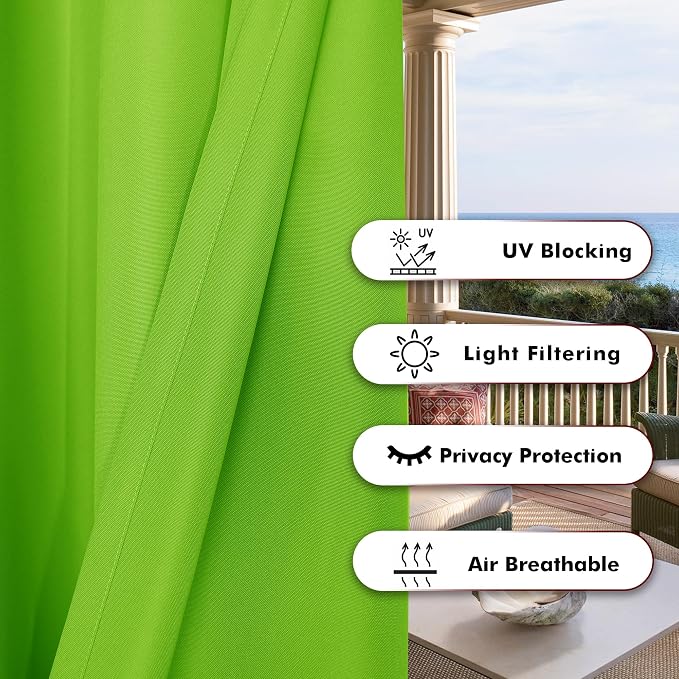BONZER Outdoor Waterproof Curtains - Image 4