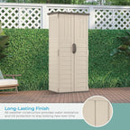 Suncast Vertical Outdoor Storage Shed - Image 6
