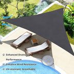 12'x12'x12' Triangle Sun Shade Sail - Image 6