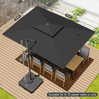 10x13 FT Outdoor Cantilever Patio Umbrella - Image 9