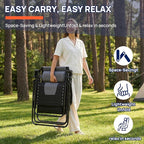 Zero Gravity Lawn Chairs, Oversized Padded Outdoor Chairs - Image 6