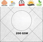 Royal Shade 6' x 9' x 10.8' White Right Triangle Sun Shade Sail Order to Make - Image 8