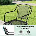 Tangkula Outdoor Rocking Chair Set of 2, Patio Rocker Chairs - Image 6
