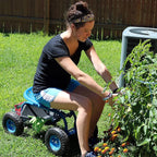 Sunnydaze Rolling Garden Cart - Image 4