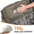 Oversized Camping Chair, Padded Camping Chairs Support 450LBS - Image 5