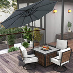 Abba Patio 9FT Lyon Outdoor Patio Umbrella Outdoor Table Umbrella - Image 2