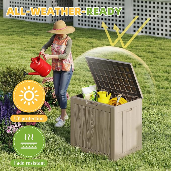 ROJIK Outdoor Storage Housing Deck Box - Image 3