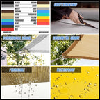 Royal Shade 12' x 14' White Rectangle Square Sun Shade Sail Order to Make - Image 3