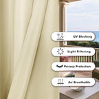 BONZER Waterproof Outdoor Curtains - Image 4