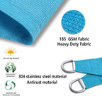 Tronssien Rectangle 12'x16' Sun Shade Sail, 95% UV Blockage Canopy Awning - Image 4