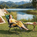 Oversized Zero Gravity Lounge Chair, Foldable Lawn Recliner Outdoor Chair | - Image 7