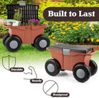 Pure Garden Rolling Garden Cart - Image 5
