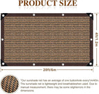 80% Shade Cloth -4x20FT Sunblock Net - Image 2