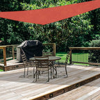 AsterOutdoor Sun Shade Sail Triangle 16' x 16' x 16' UV Block Canopy - Image 5